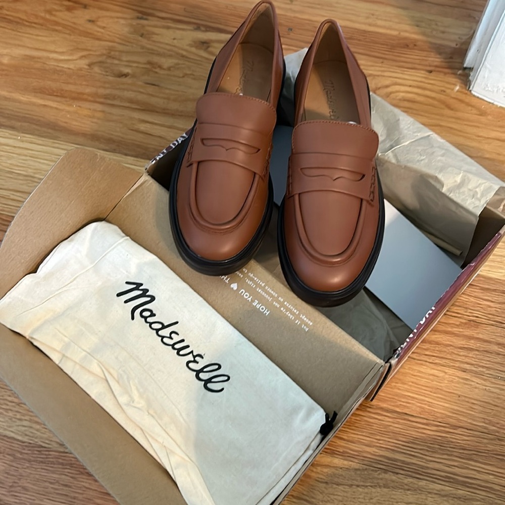NIB Madewell Loafers Sz 8